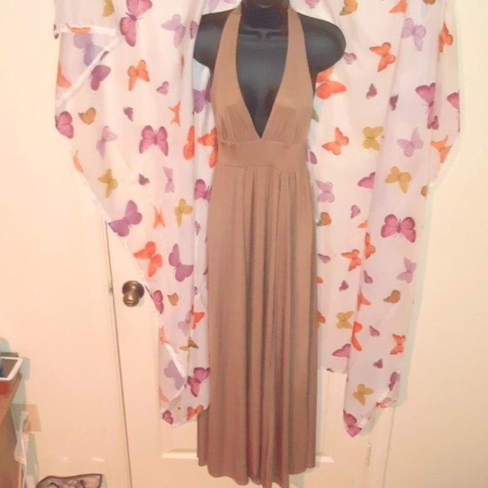 Bronze knohaws dress (never worn)